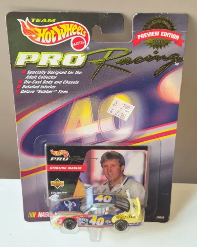 Miniatura Hot Wheels Nascar Premium #40 Sterling Marlin 