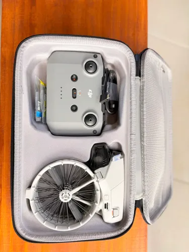 Drone DJI Neo (Flip) Novo + Controle RC-N3 + Kit Maleta e Acessórios
