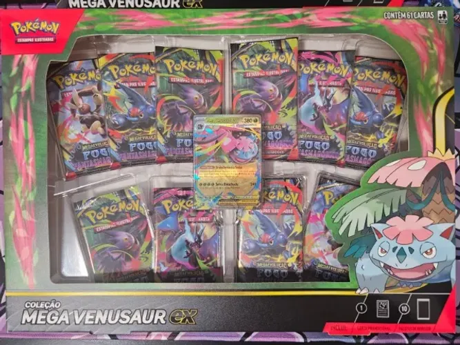 Box Pokémon Mega Venusaur Ex