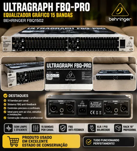 Equalizador de som Behringer