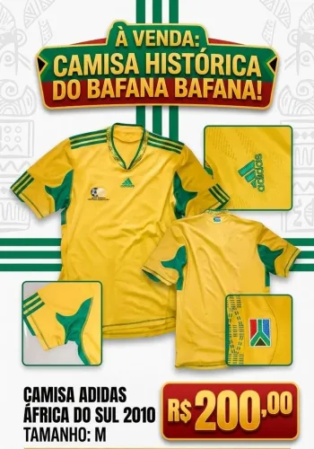 Camisa Adidas África do Sul 2010