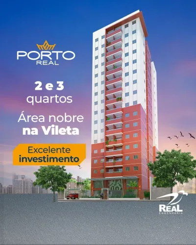 Porto Real - 2 e 3 quartos com 1 vaga - Pedreira - Belém 1