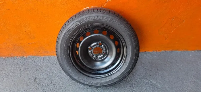Estepe Aro 14 Original Ford Ka e Fiesta + Pneu Bridgestone 175 x 65 Potenza_Aceito Cartão*
