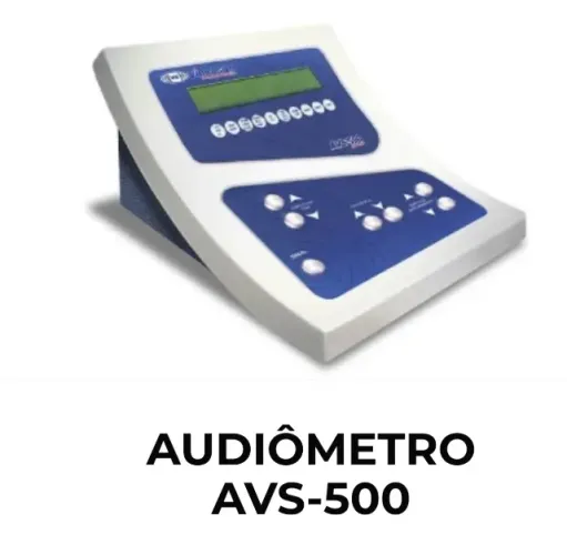 Audiômetro vibrason 1.5 canal