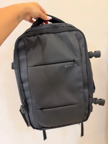 Mochila BANGE 45L de mão conversível para viagem resistente à água.
