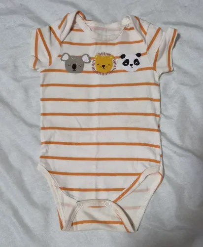 Body Animais Teddy Boom 0-3 meses