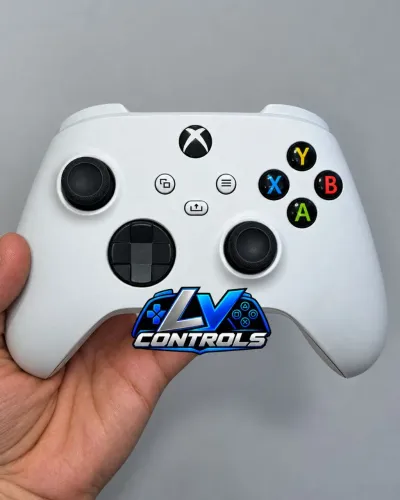 Controle xbox series S com hall effect instalados