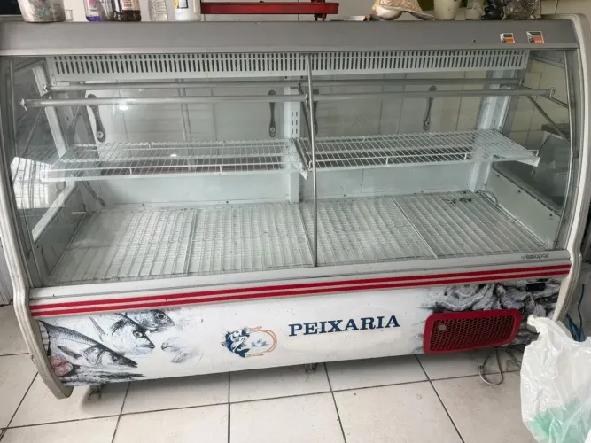 balcão expositor refrigerado para peixaria