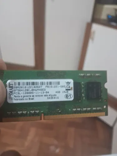 Memória ram da hp 4gb