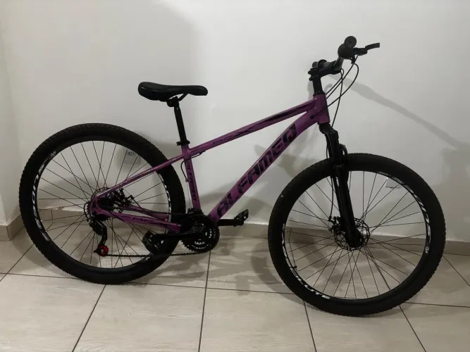 Bicicleta aro 29 roxa Muito Nova !