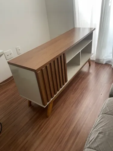 Rack / Aparador MDP Madeira - Moderno