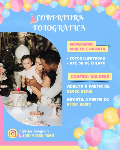 Cobertura fotográfica | Fotógrafa