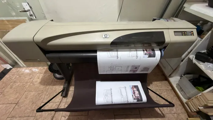 Impressora Plotter de Projetos DesignJet HP 500