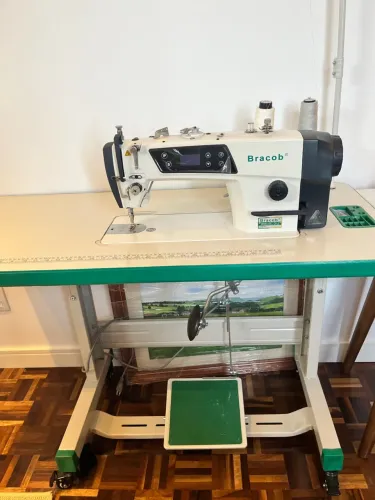 Máquina reta industrial direct drive