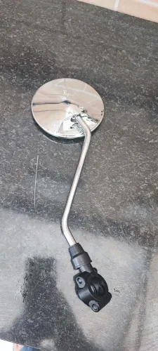 Retrovisor cromado para scooter elétrica LE