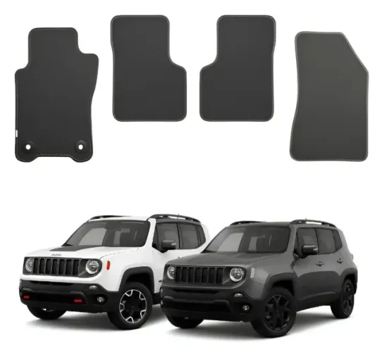 Jogo De Tapete Jeep Renegade Original Mopar Carpete Genuíno