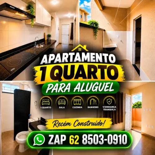 Ap Apartamento 1 Quarto para Alugar Aluguel em Goiania Bairro Vila Boa Novo Horizonte