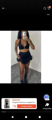 Conjunto feminino 