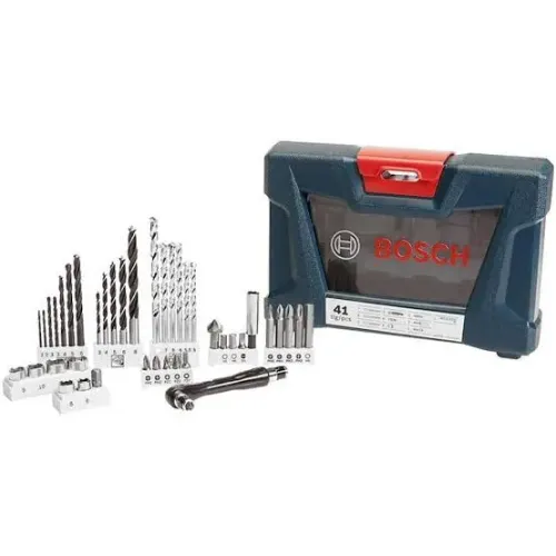 Kit de bits e brocas Bosch 41 PCs lacrado