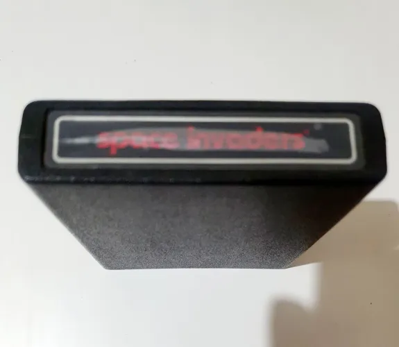 SPACE INVADERS ATARI 2600 CARTUCHO 100% ORIGINAL ATARI INC AMERICANA JOGO ATARI LINDA ZERO