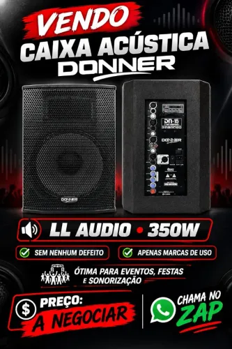 Caixa De Som Acústica