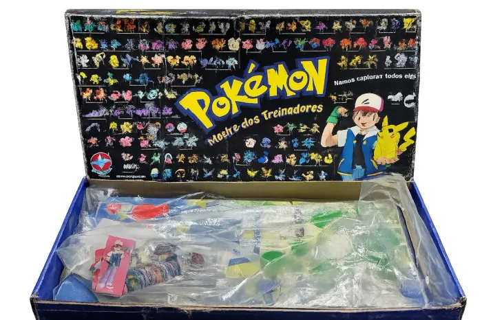 Jogo tabuleiro Pokémon anos 90