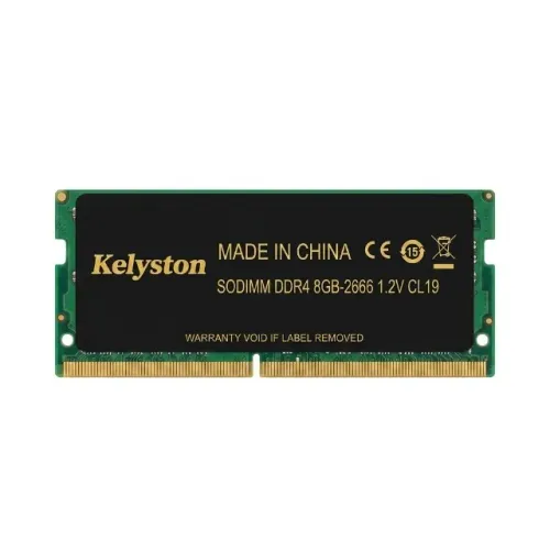 Memória RAM Kelyston 8GB DDR4 2666MHz Notebook SODIMM 260 Pinos 1.2V CL19 Alta Performance