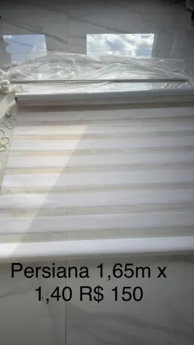 Persiana 1,65m x 1,40m