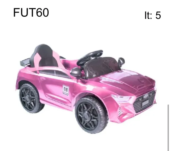 CARRO ELÉTRICO INFANTIL 12v preto/rosa?