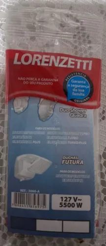 Resistência pra duo shower quadra 