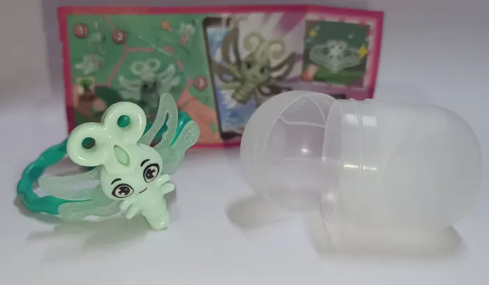 Pulseira Libélula Kinder Ovo (Brilha no Escuro)