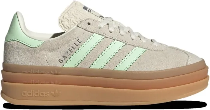 Adidas Gazelle Bold - 36 - Original - Verde/castanho - NF - LACRADO