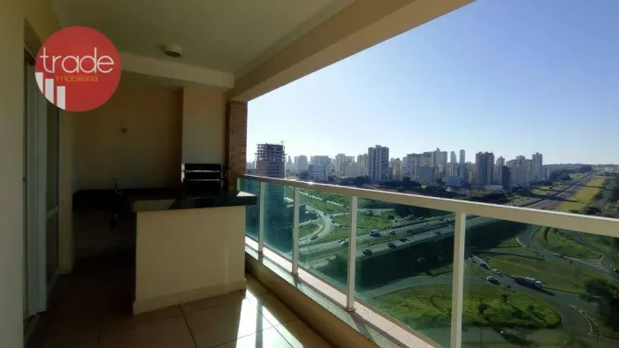 Apartamento para Alugar de 03 Quartos no Nova Aliança Sul em Ribeirão Preto com Churrasque