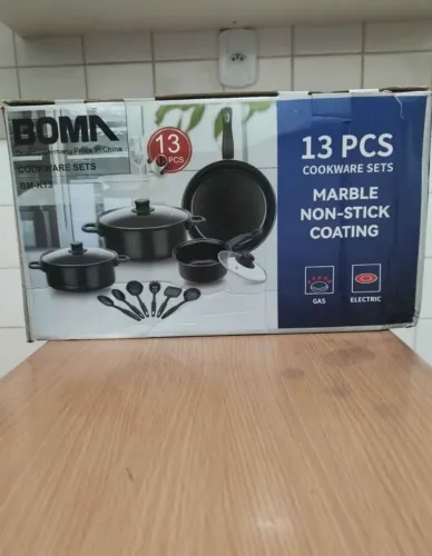 Jogo de Panelas Teflon com 13 Peças.