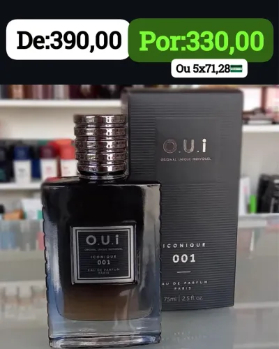 Colônia OUI 001 MASCULINA