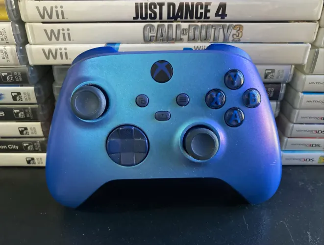 Controle Xbox Aqua Shift Original - Edição Especial (Sem Caixa)