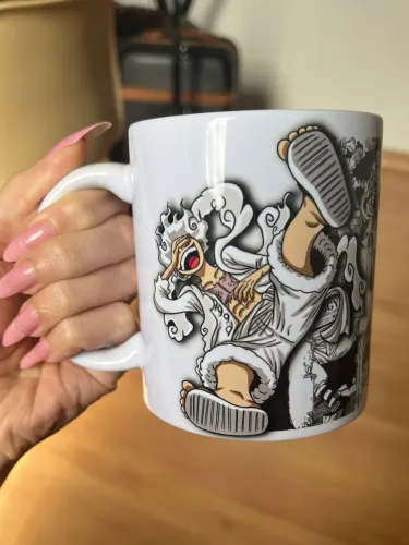 Luffy One Piece Caneca NOVA
