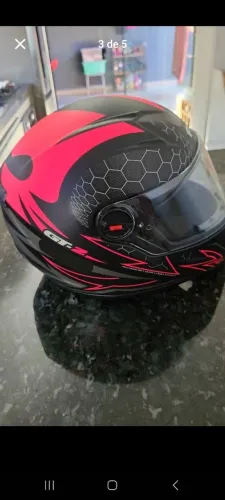 Capacete Moto Fechado Fw3 Gt2 Narigueira E Viseira - TAM 58