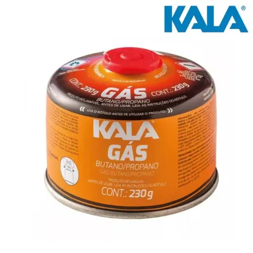 cartucho gas valv segurança 230g kala 908622