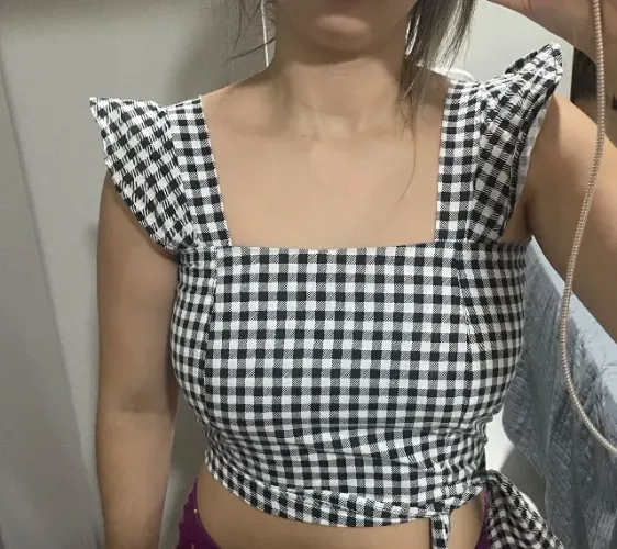 Blusa xadrez 