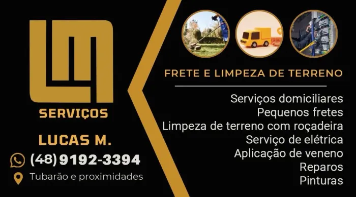 FRETES E SERVIÇOS DOMICILIARES 