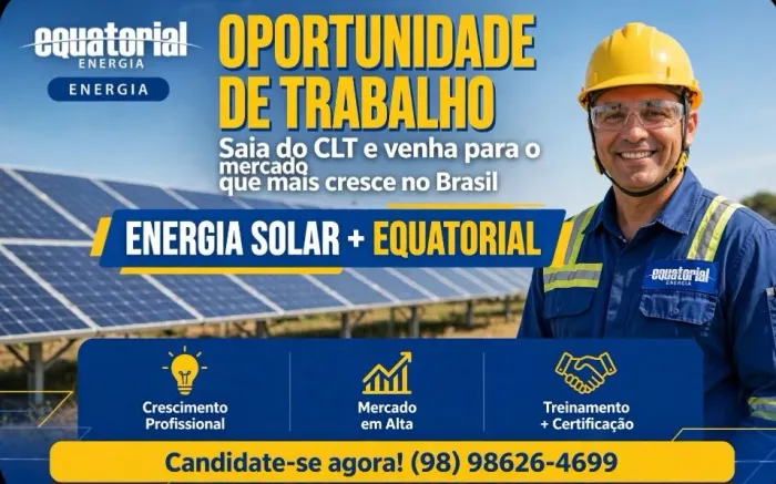 Oportunidade de trabalho