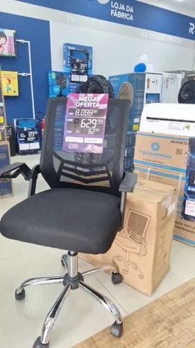 Cadeira de escritório multi 120kg nova