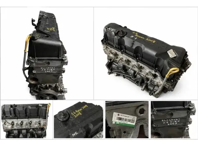 Motor 1.6 Rocam Zetec Ford Fiesta 2008 Compatível Ecosport Ka Flex 2004 A 2014