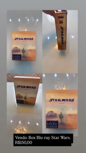 Box Star Wars Filme 