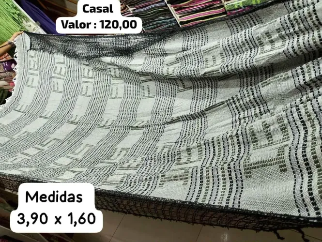 Rede casal reforçada - ENT GRÁTIS