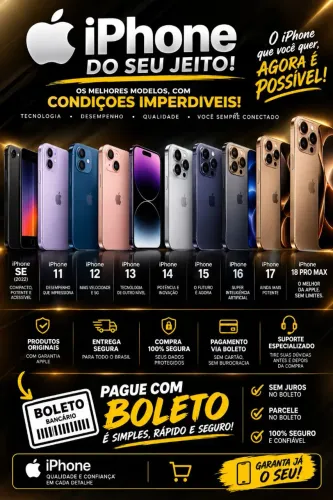 IPHONE NO BOLETO
