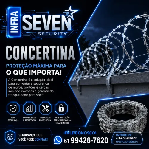 Concertinas e Cercas elétricas
