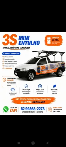 Retirada de Mini Entulhos através de tambor 200lts