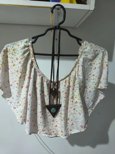 Blusa Ciganinha floral Tam 38<br>Tam 38<br>Rdalay